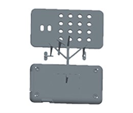 會(huì)場(chǎng)控制器外殼模具加工案例CZ821 小批量塑料注塑模具