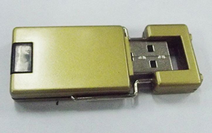 機(jī)器人U盤外殼注塑加工案例U48 訂做u盤外殼